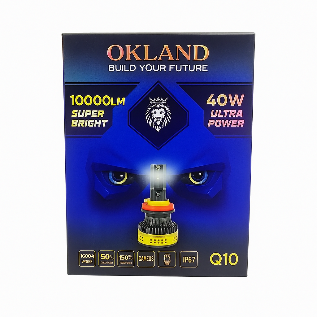 مصابيح أمامية LED OKLAND Q10