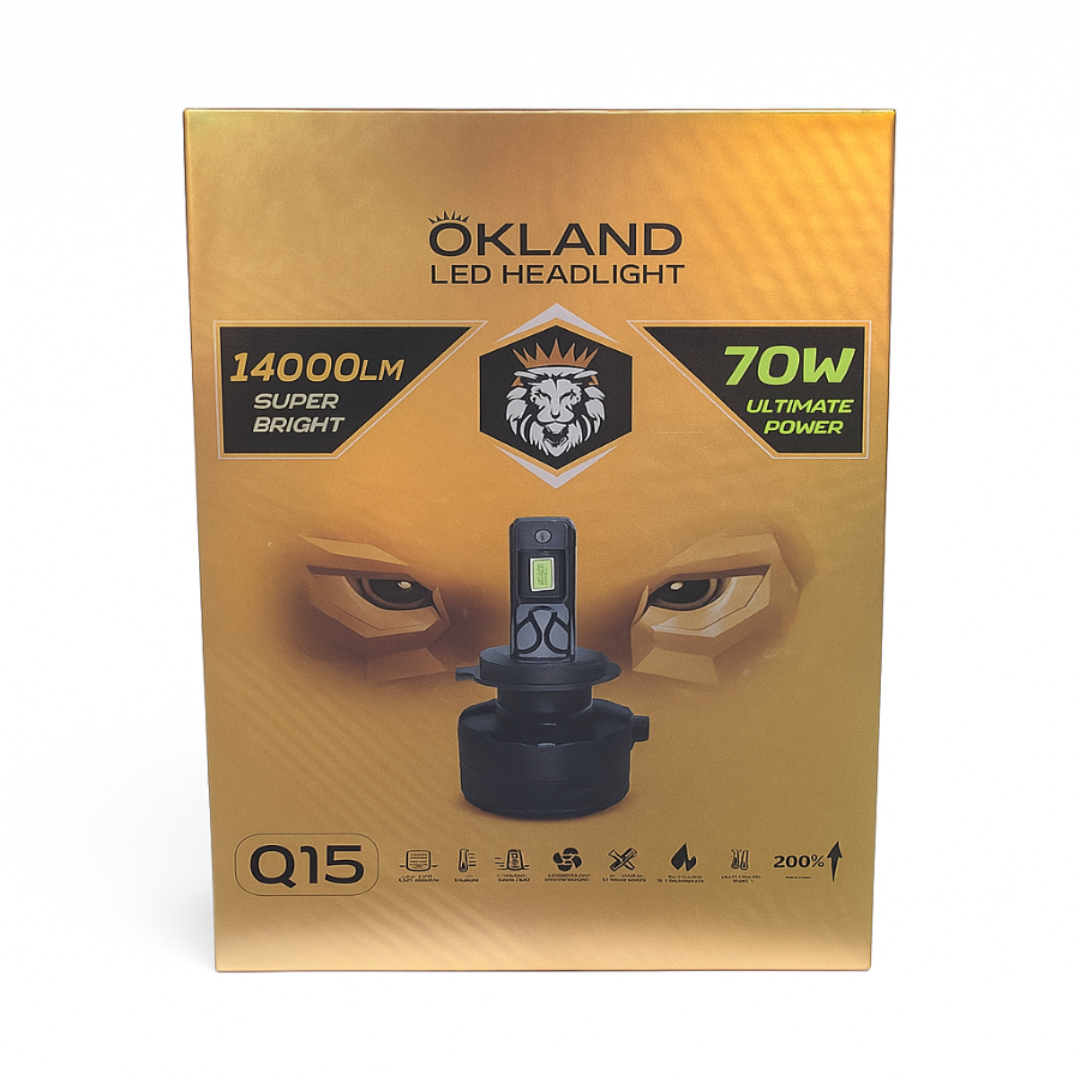 مصباح أمامي LED OKLAND Q15