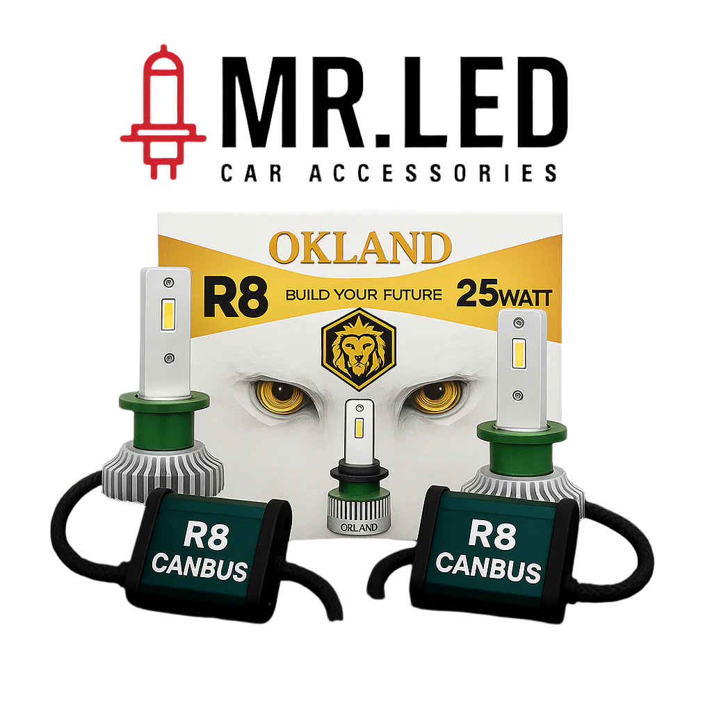 مصابيح أمامية LED OKLAND R8