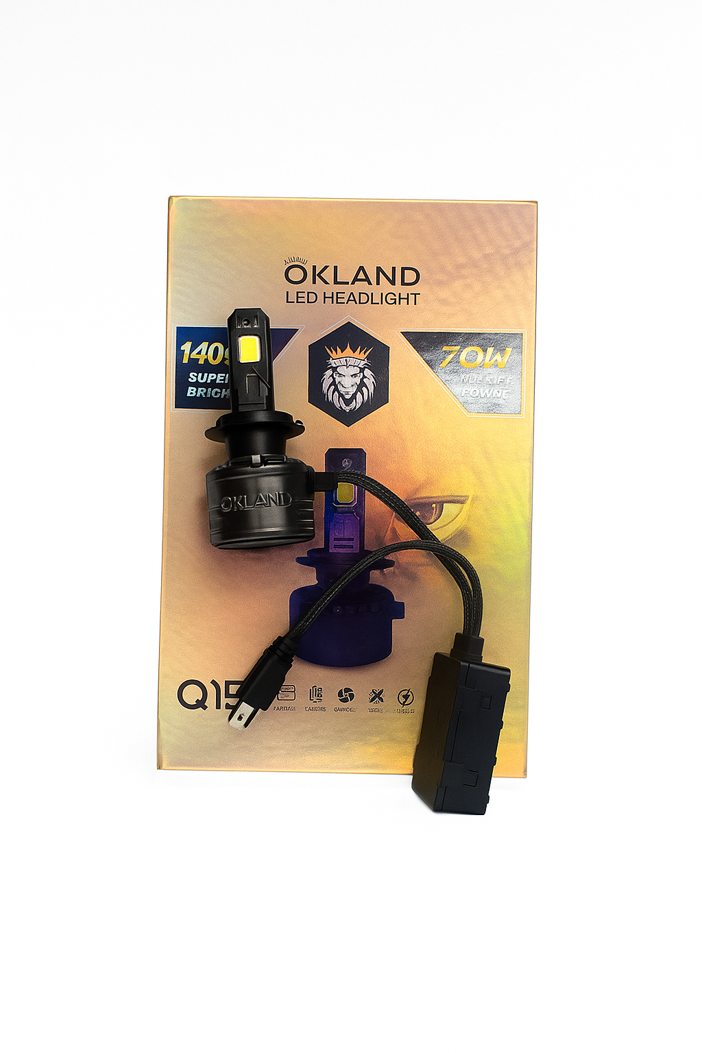 مصباح أمامي LED OKLAND Q15