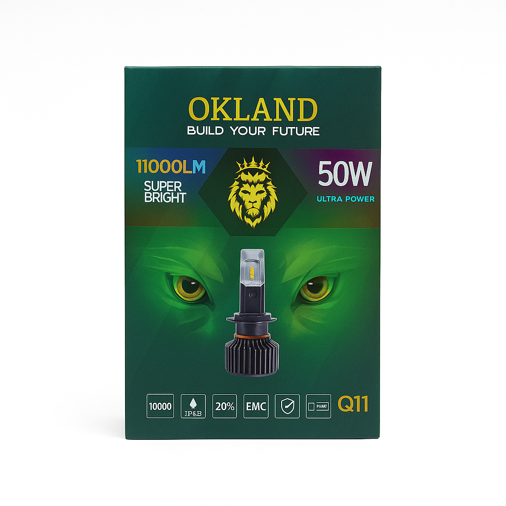 مصابيح أمامية LED OKLAND Q11